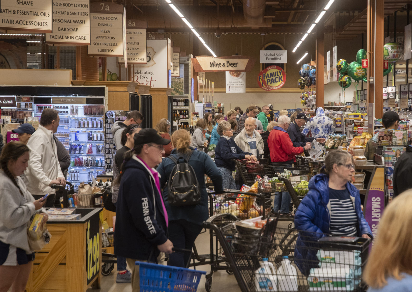 Grocery store stock, Wegmans